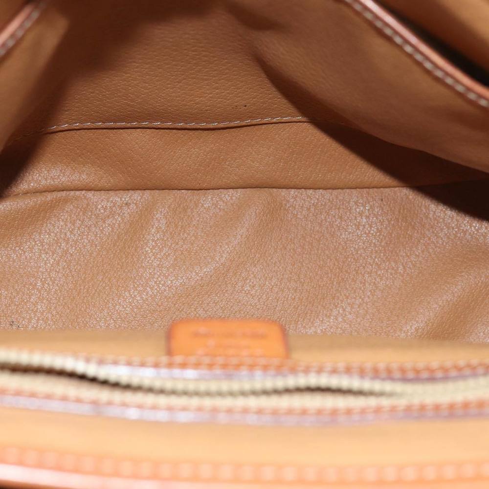 CELINE Macadam Canvas Hand Bag PVC Brown Auth 73419 - Picture 11 of 16